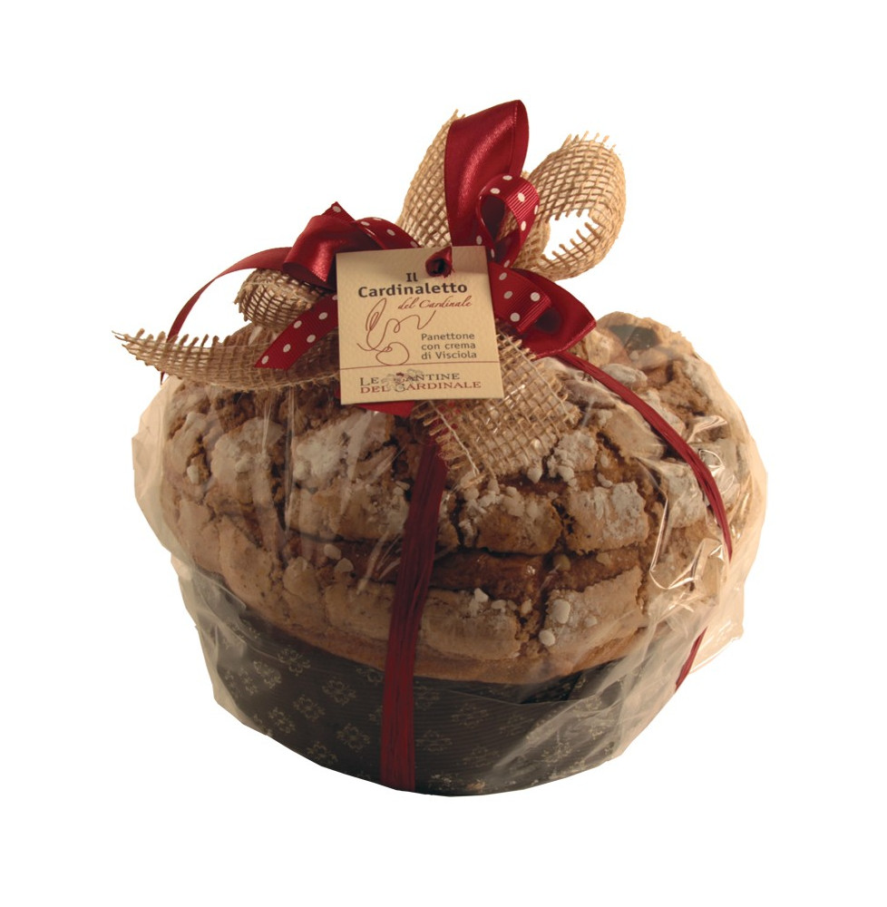 Artisanal Panettone with Sour Cherries – Il Cardinaletto