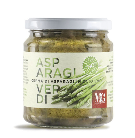 Cream of Green Asparagus in Extra Vergine Olive Oil - M&G