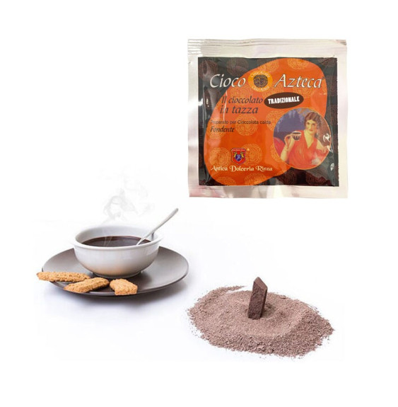 Traditional CiocoAzteca Dark Drinking Chocolate Powder - Rizza