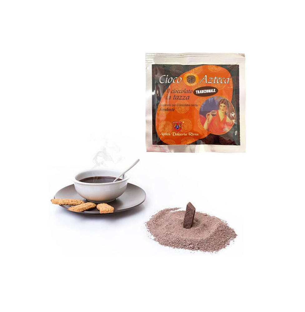 CiocoAzteca Cioccolata Fondente alla Vaniglia in Tazza - Rizza