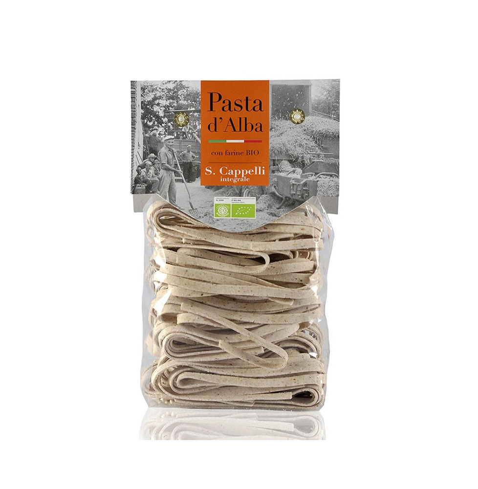 Tagliatelle di Grano Duro Senatore Cappelli Integrali Bio - Pasta d'Alba
