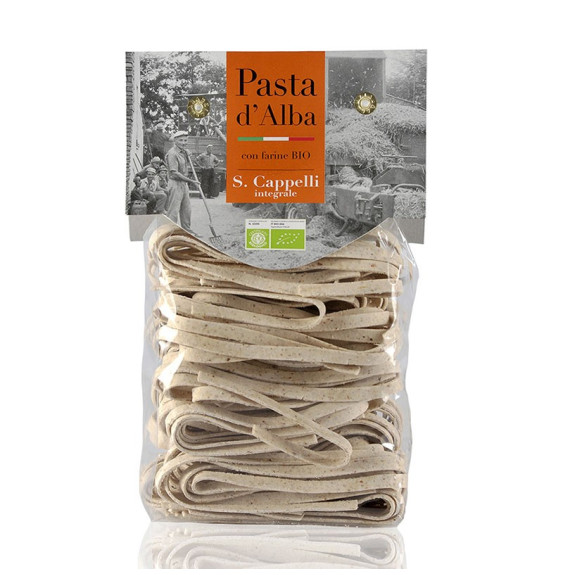 Organic Whole Durum Wheat Senatore Cappelli Tagliatelle - Pasta d'Alba