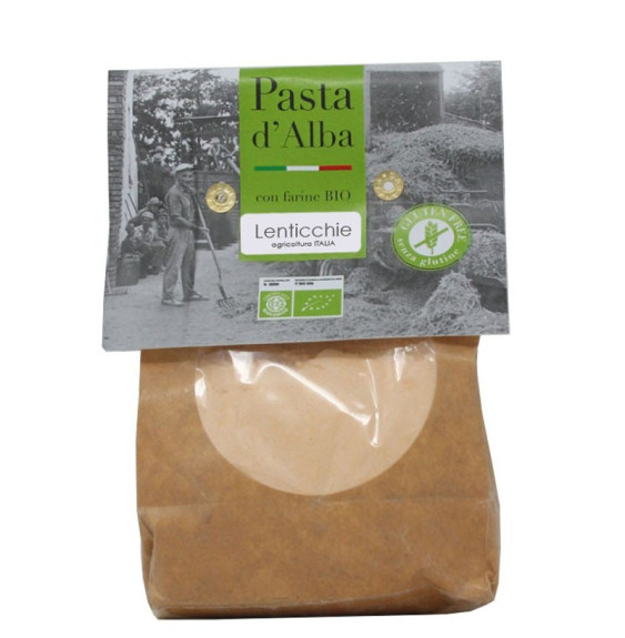 Farina di Lenticchie Rosse Bio Senza Glutine - Pasta d'Alba