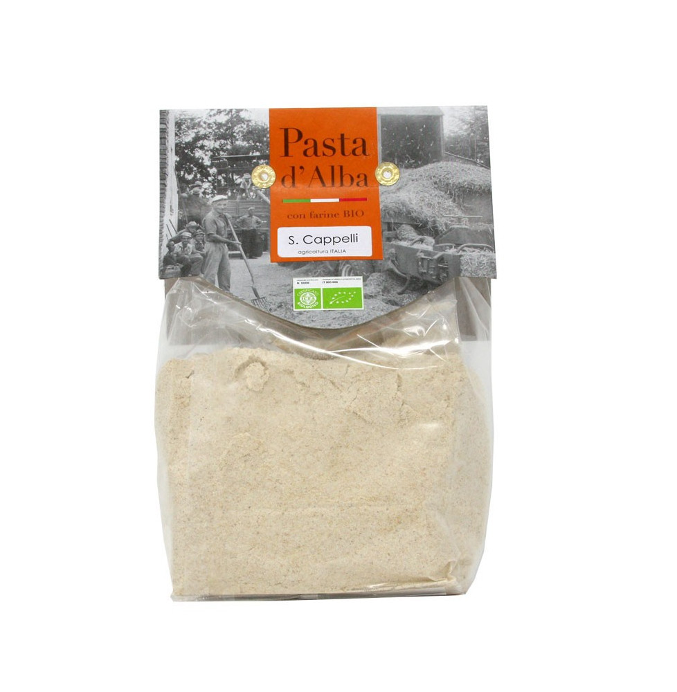 Organic Whole Wheat Durum Flour Senatore Cappelli - Pasta d'Alba