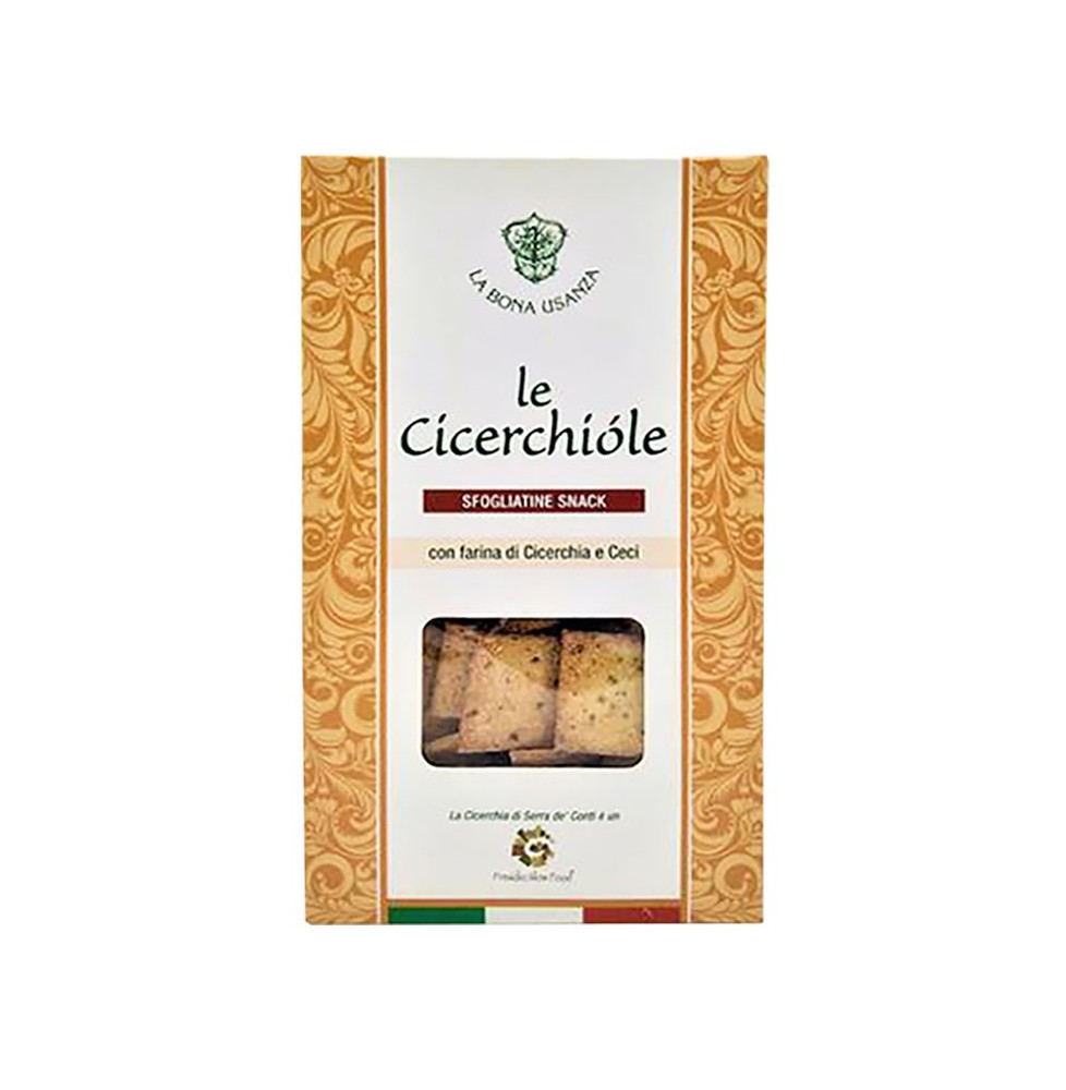 Cicerchiòle Puff Pastry Crisps - La Bona Usanza