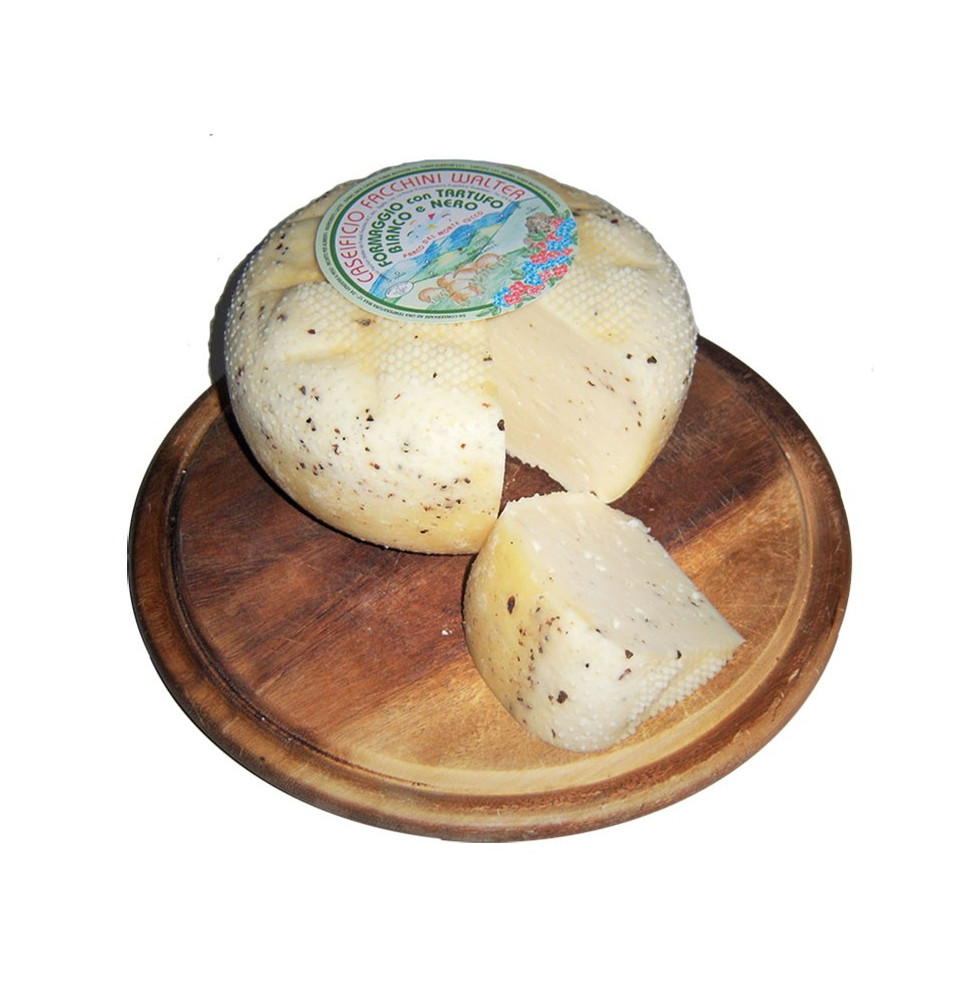 Cheese with White and Black Truffle - Caseificio Facchini