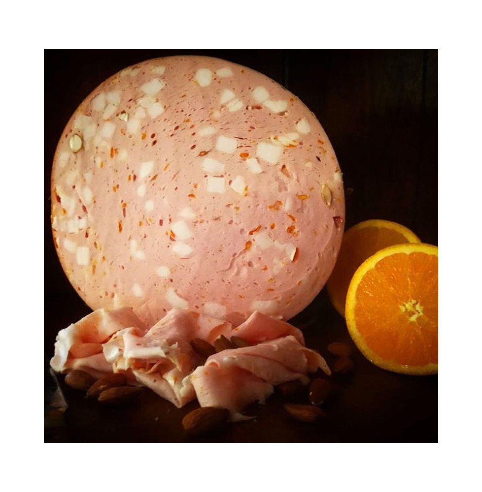 Bitter Orange and Almond Mortadella - Morselli Salumi