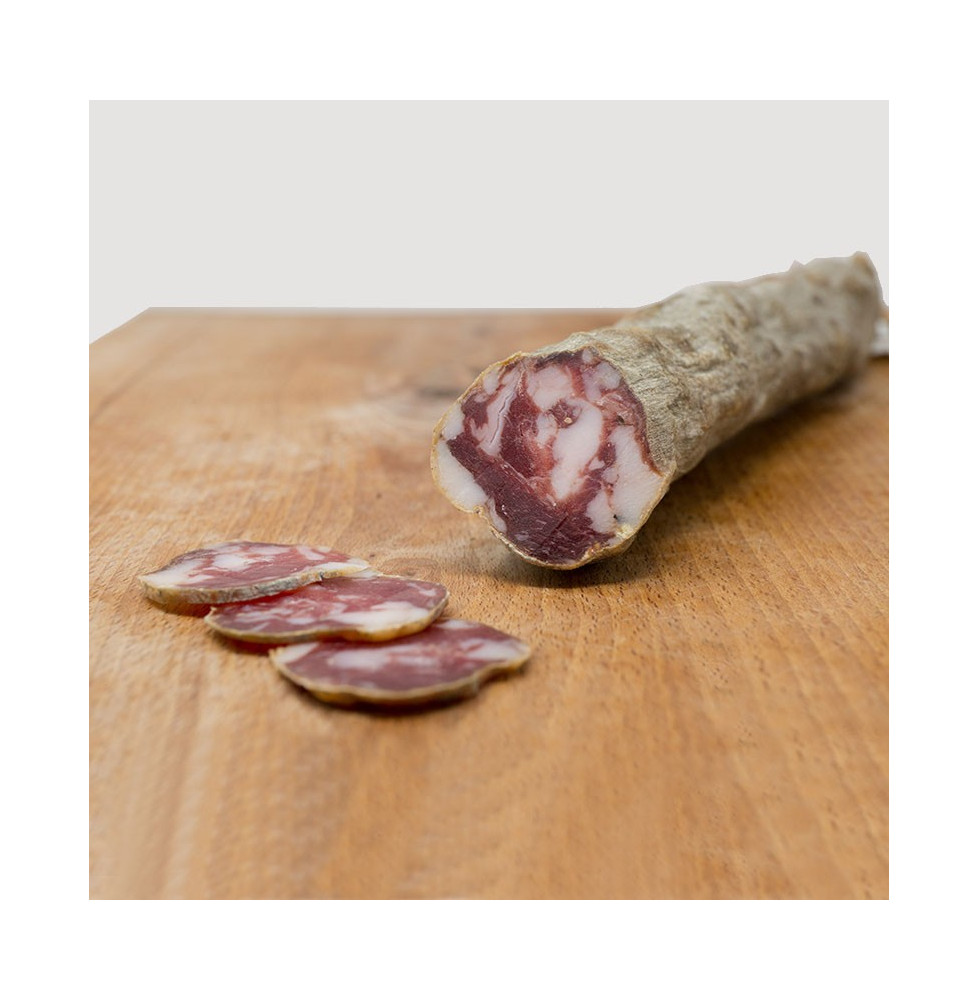 Sicilian Black Pork Knife-Cut Salami - Morselli Salumi
