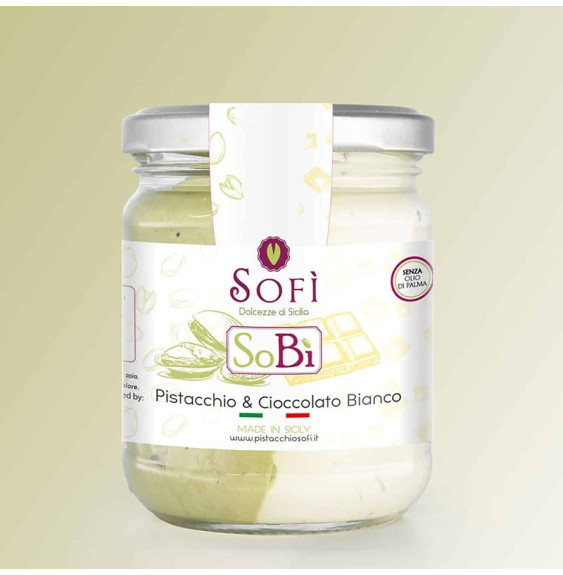 Sobì Sweet Pistachio and White Chocolate Cream - Sofì