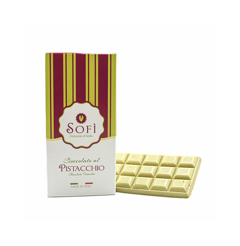 Tavoletta di Cioccolato al Pistacchio - Sofì