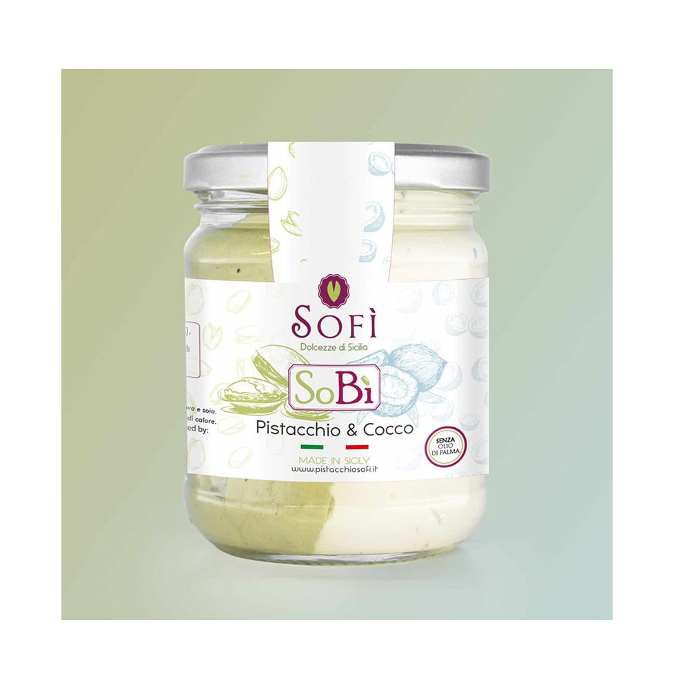 Sobì Crema di Pistacchio e Cocco - Sofì