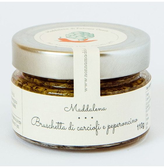 Artichoke and Chili Bruschetta - Maddalena