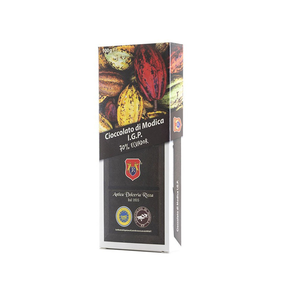 Chocolate of Modica IGP 70% Ecuador - Rizza