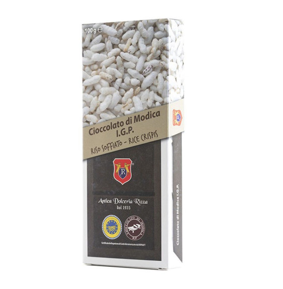 Cioccolato di Modica IGP con Riso Soffiato - Rizza