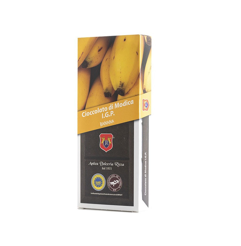 Cioccolato di Modica IGP alla Banana - Rizza