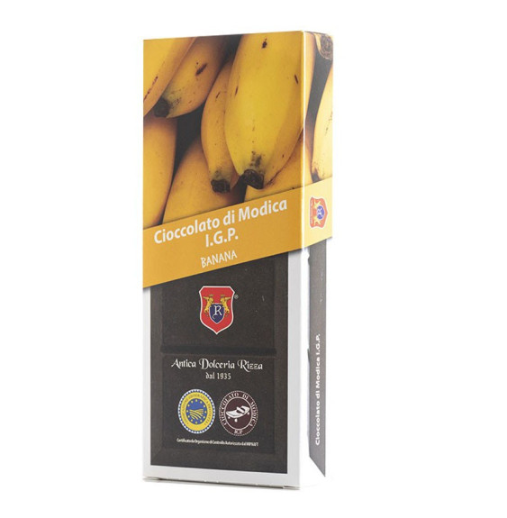 Cioccolato di Modica IGP alla Banana - Rizza