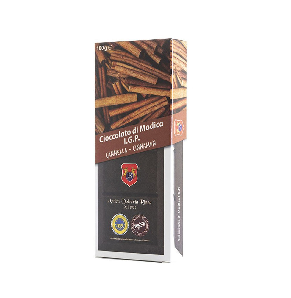 Cioccolato di Modica IGP alla Cannella - Rizza