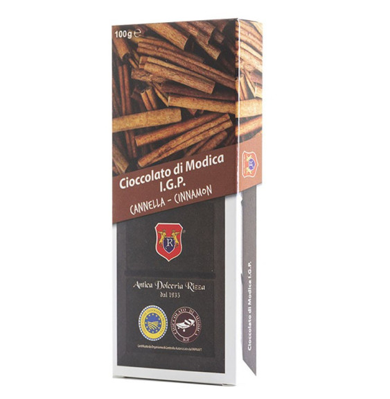 Cioccolato di Modica IGP alla Cannella - Rizza