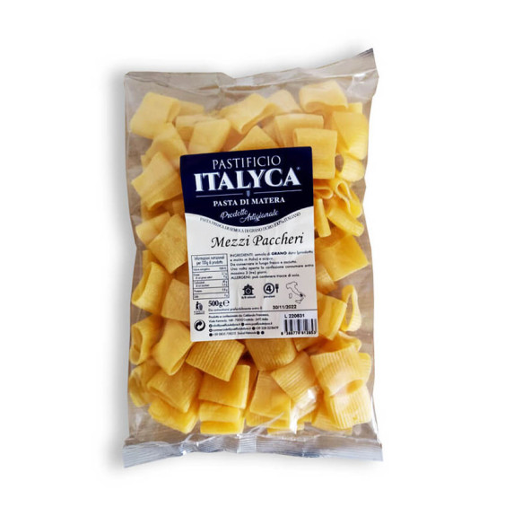 Mezzi Paccheri Fresh Pasta of Matera - Pastificio Italyca