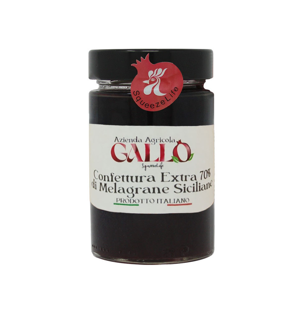 Pomegranate Extra Jam - Az. Agr. Gallo SqueezeLife