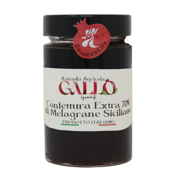 Pomegranate Extra Jam - Az. Agr. Gallo SqueezeLife