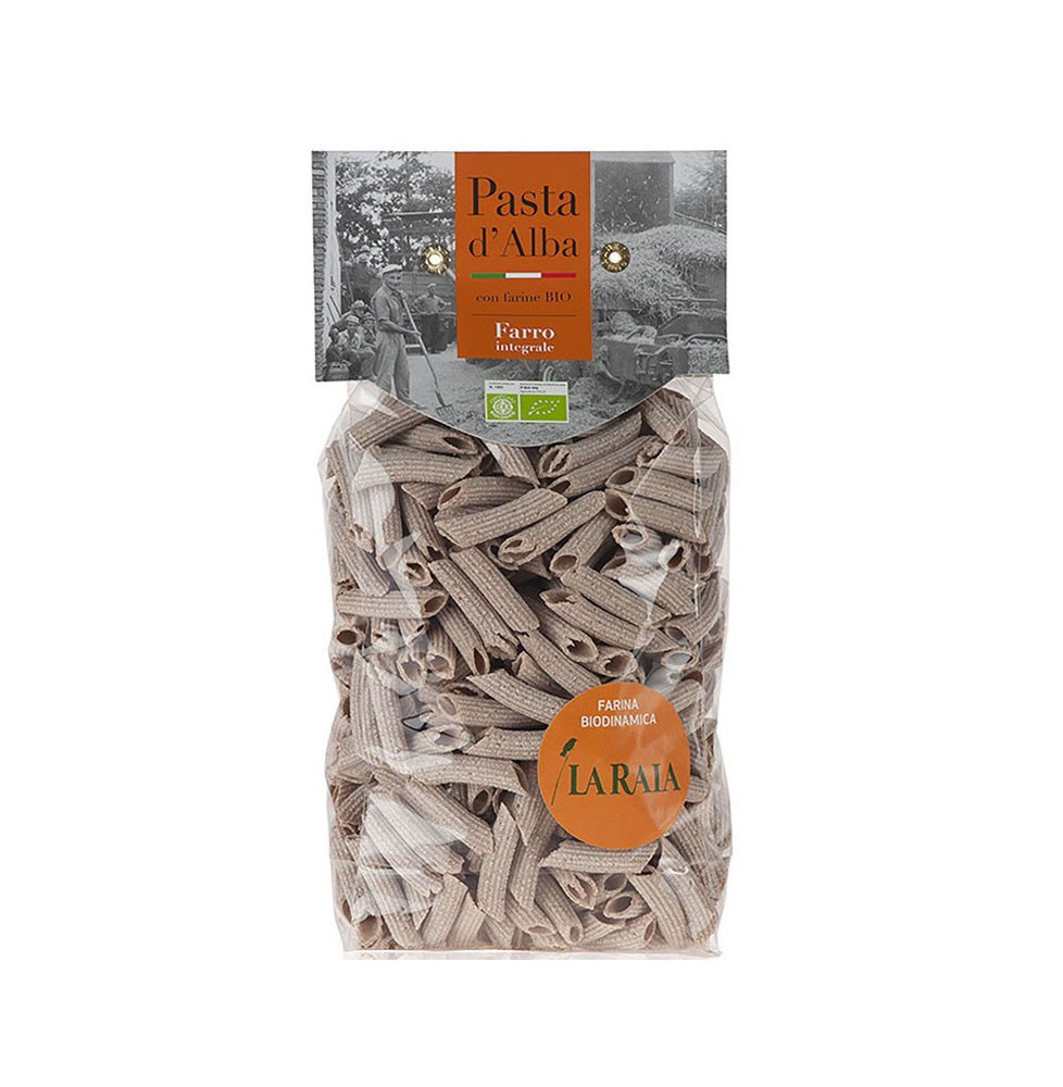 Organic Whole Spelt Penne - Pasta d'Alba