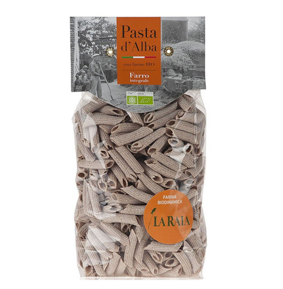 Organic Whole Spelt Penne - Pasta d'Alba