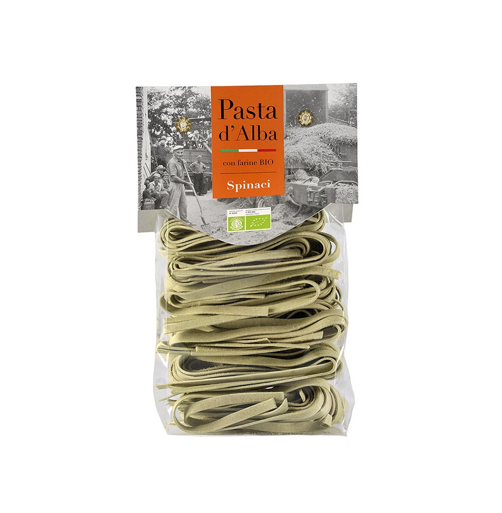 Organic Spinach Tagliatelle - Pasta d'Alba
