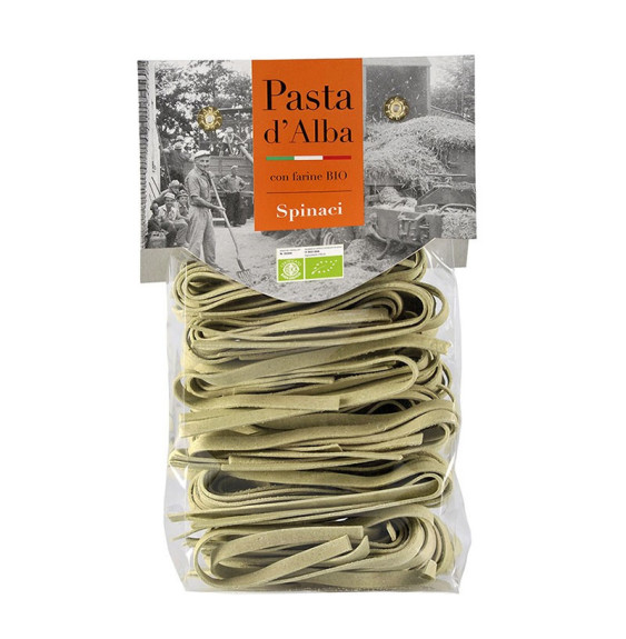 Organic Spinach Tagliatelle - Pasta d'Alba