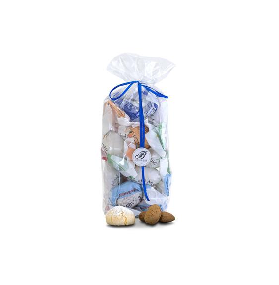 Soft Fruit Amaretti Fine Italian Cookies (Pear, Apricot, Cherry, Blueberry) - Brignone