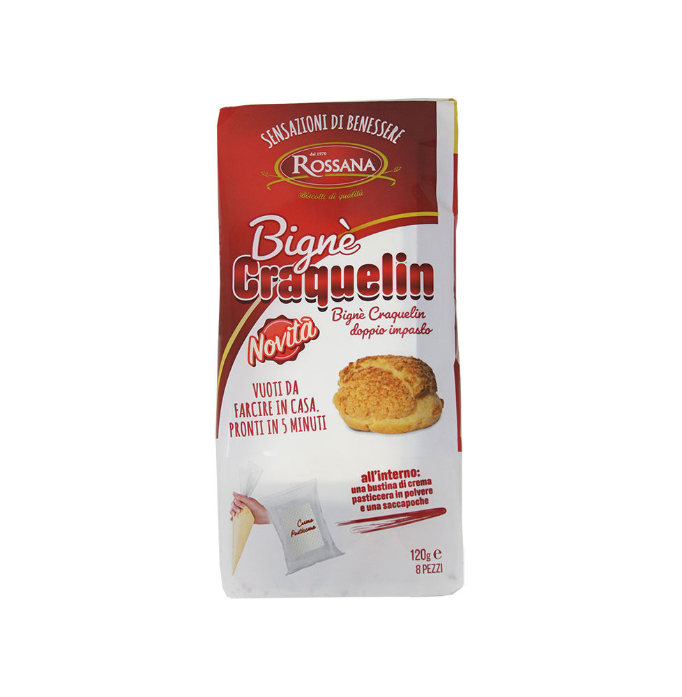 Italian Craquelin Choux & Pastry Cream Kit - Rossana