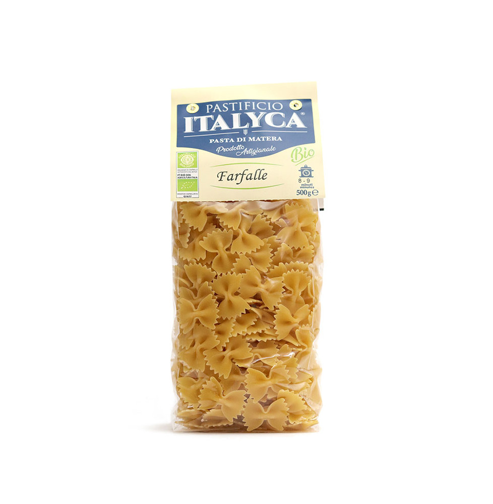 Organic Farfalle Pasta of Matera - Pastificio Italyca