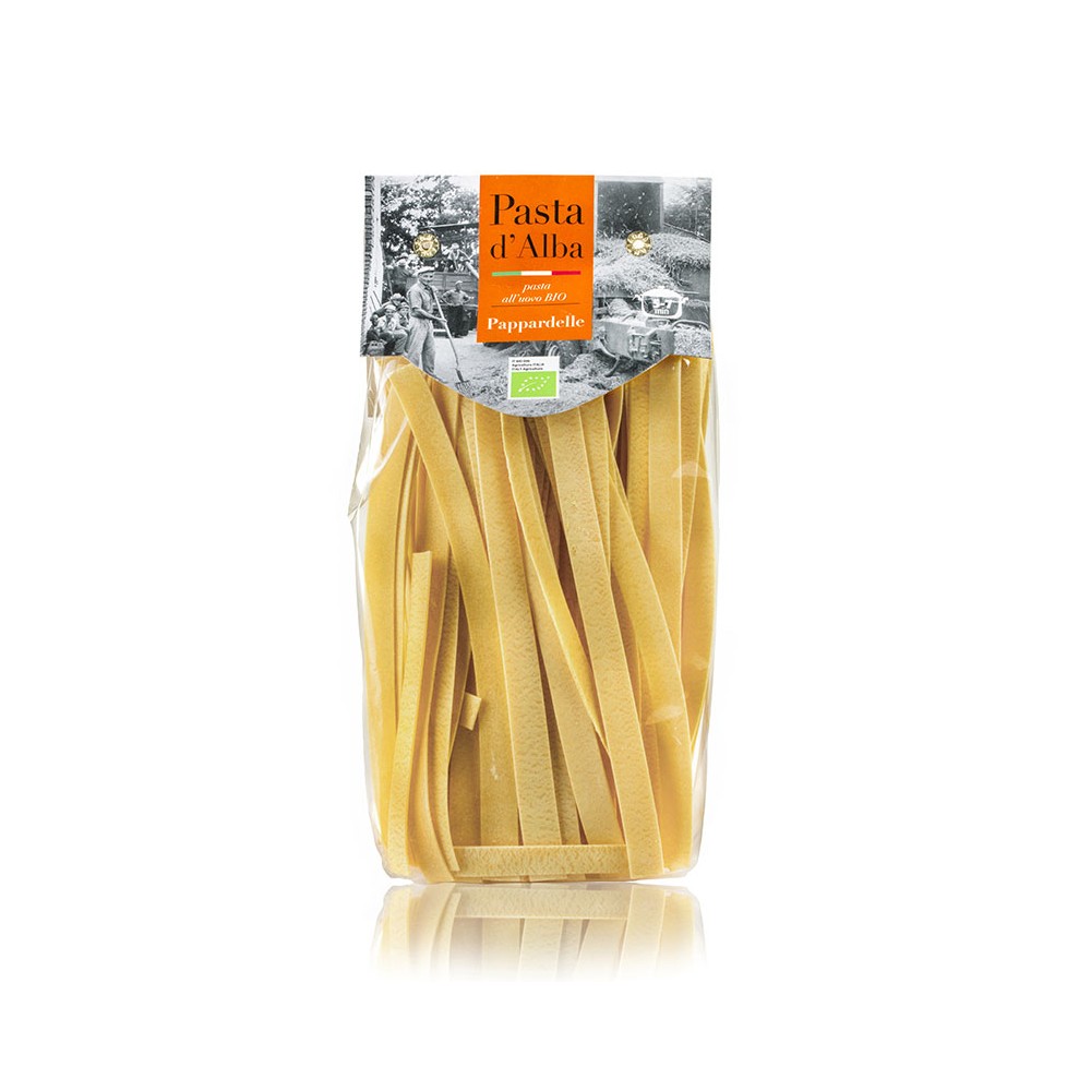 Organic Egg Pappardelle - Pasta d'Alba