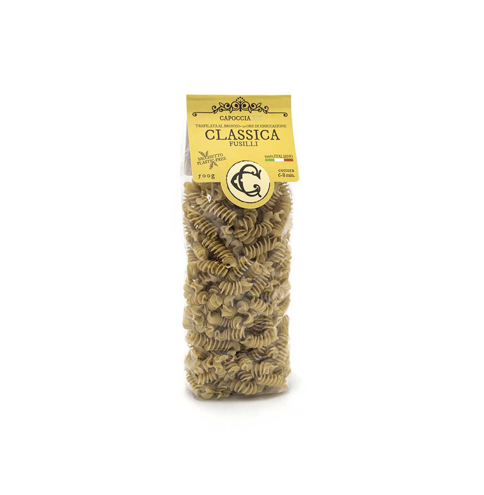 Fusilli Organic Pasta "Classica"- Capoccia Bio