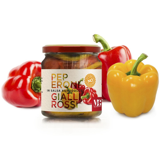 Peperoni Rossi e Gialli in Agrodolce - M&G