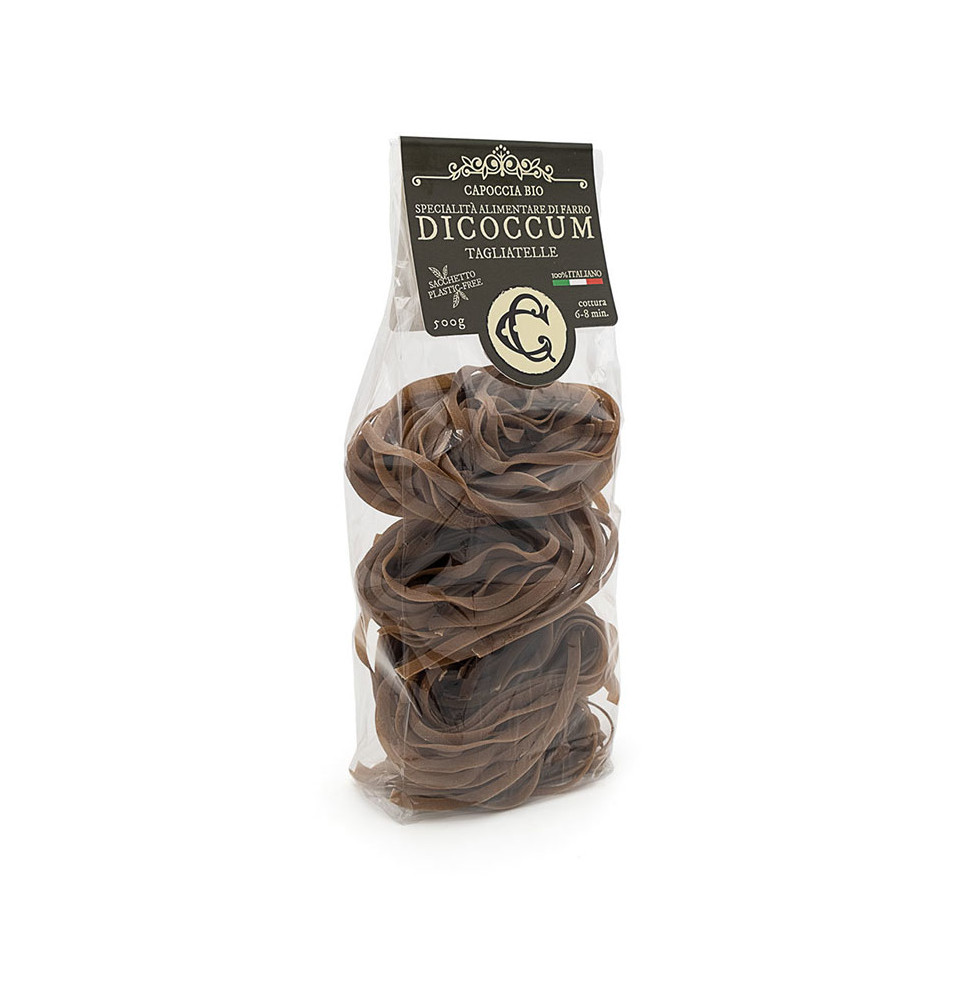 Tagliatelle Pasta Biologica di Farro "Dicoccum" - Capoccia Bio