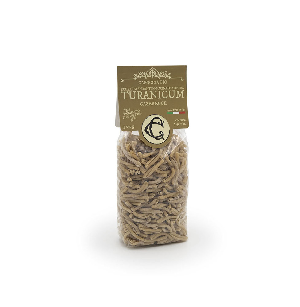 Organic Khorasan Wheat Caserecce Pasta “Turanicum” - Capoccia Bio