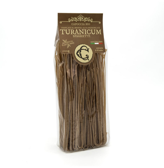 Spaghetti Pasta Biologica di Turanico "Turanicum" - Capoccia Bio