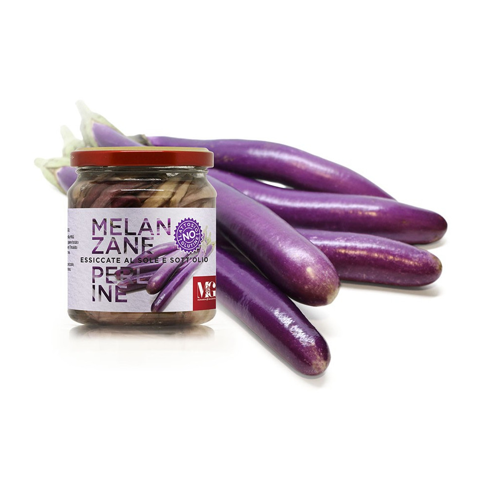 Perline Aubergine in Olive Oil - M&G