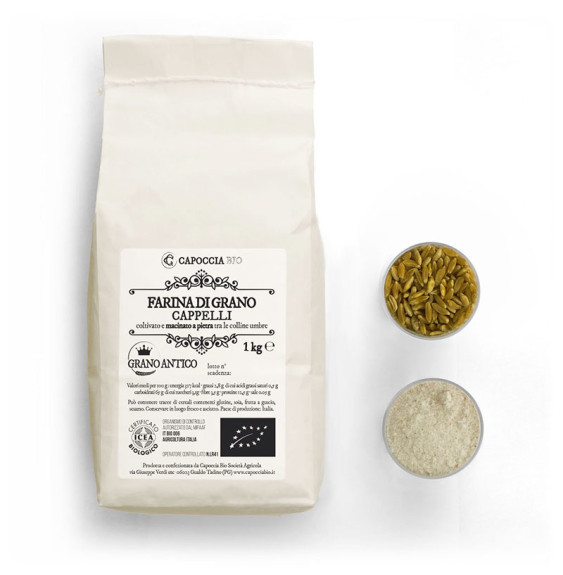 Organic Cappelli Heritage Durum Wheat Flour - Capoccia Bio