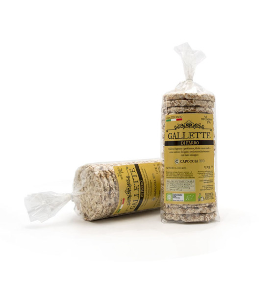 Gallette di Farro Biologiche  - Capoccia Bio
