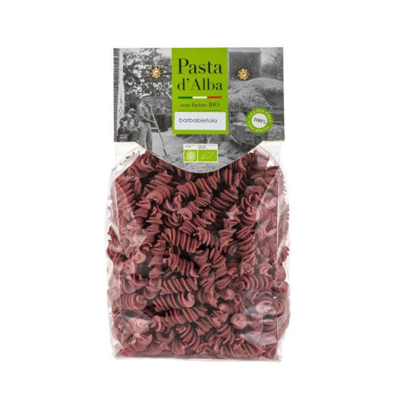 Organic Rice and Beetroot Fusilli Gluten Free - Pasta d'Alba