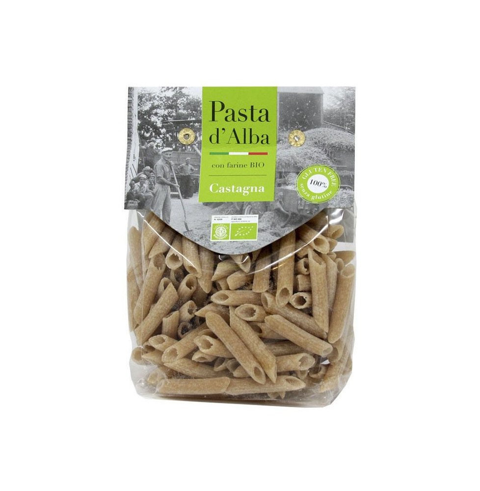 Organic Rice and Chestnut Penne Gluten Free - Pasta d'Alba
