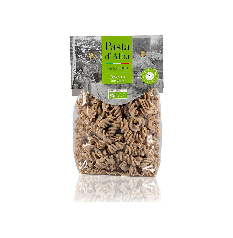 Organic Fusilli with Whole Grain Oats Gluten Free - Pasta d'Alba