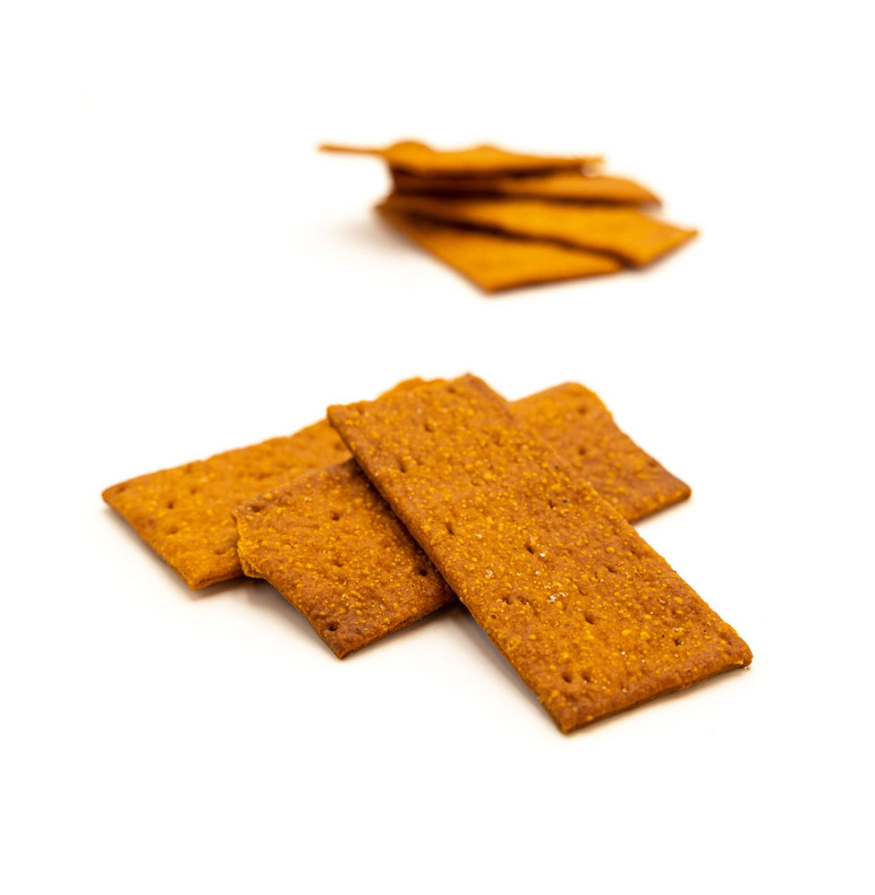 Crackers al Farro con Pomodoro - Capoccia Bio