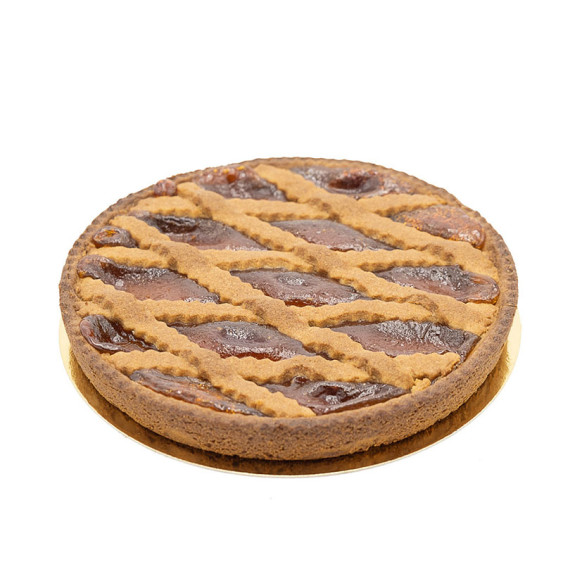 Artisanal Spelt Tart with Apricot Jam - Capoccia Bio