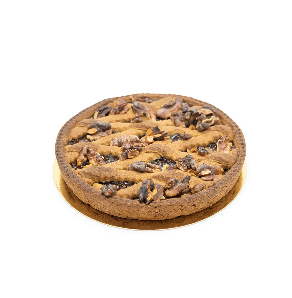 Crostata di Farro ai Fichi e Noci - Capoccia Bio