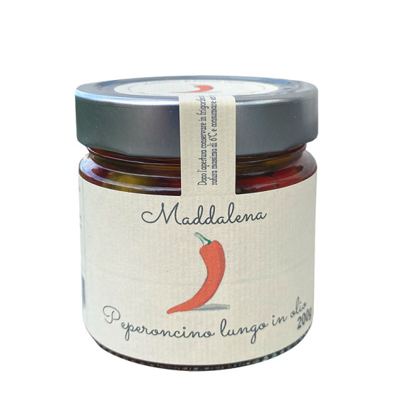 Peperoncino Lungo Sott'Olio - Maddalena