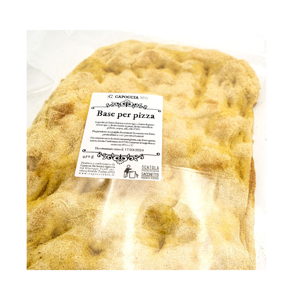 Base per Pizza - Capoccia Bio