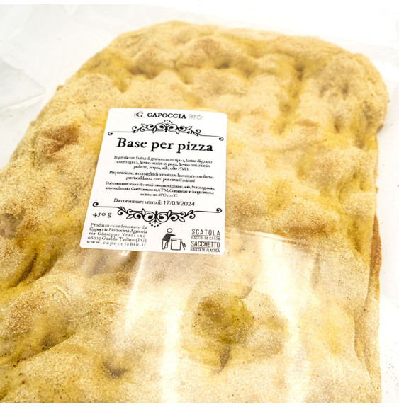 Base per Pizza - Capoccia Bio